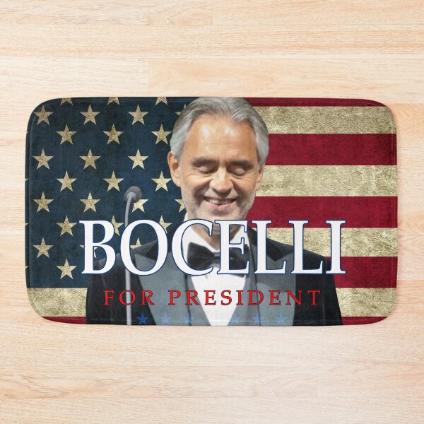 Item preview, Sndrea Bocelli For President 2024 designed and sold by BryannaLaRussa.