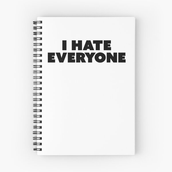 Item preview, I hate everyone  designed and sold by margeretelser.