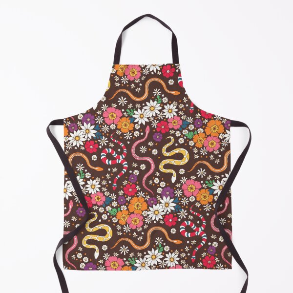 Item preview, Slithering Serpents in Seventies Style Chintz    designed and sold by Perrin Le Feuvre.