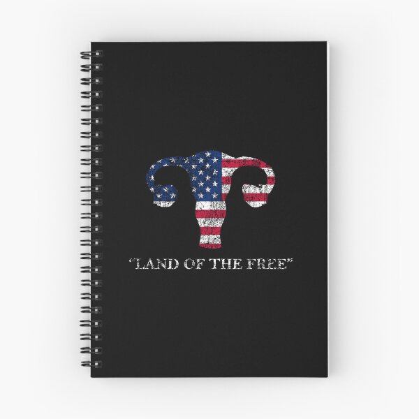Aperçu de l'œuvre Pro-Choice United States Land of the Free Uterus créée et vendue par DesignsofWhimsy.
