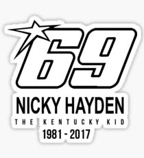 Nicky Hayden 69 Sticker