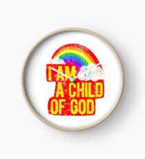 Ich bin ein Kind Gottes Jesus liebt mich LDS Mormon Graphic T Shirt Taufe Uhr