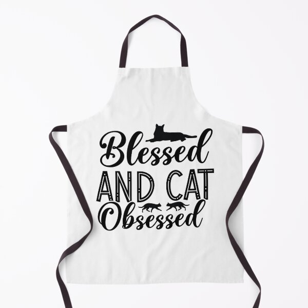 Item preview, Blessed and Cat Obsessed designed and sold by Pixelish.