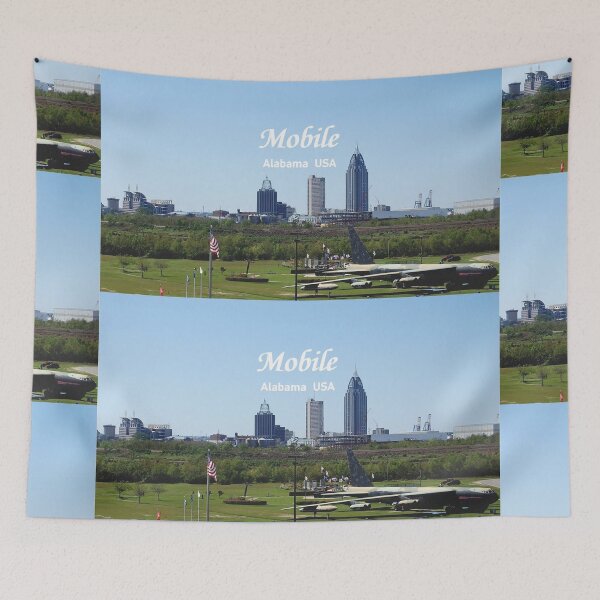 Item preview, Alabama, USA - Mobile Skyline & Attraction designed and sold by leemcnut.