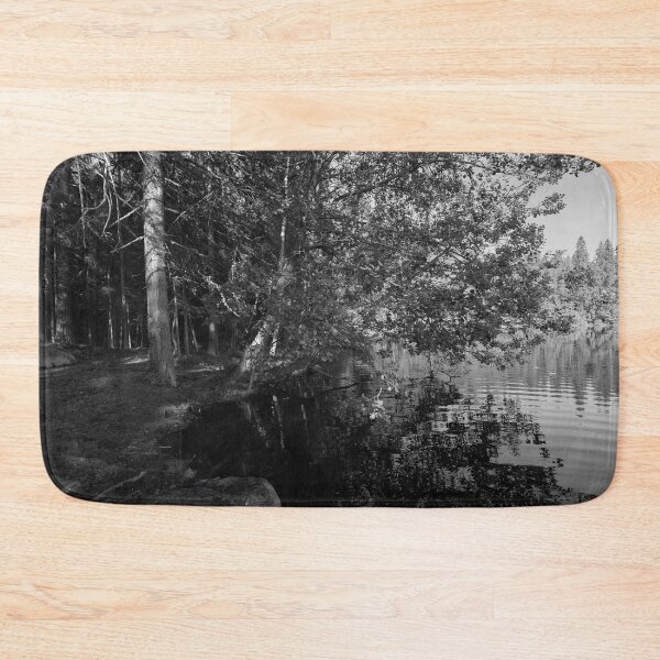 Item preview, Bending over the lake of Ruutana bw designed and sold by Jouko Lehto Photography.