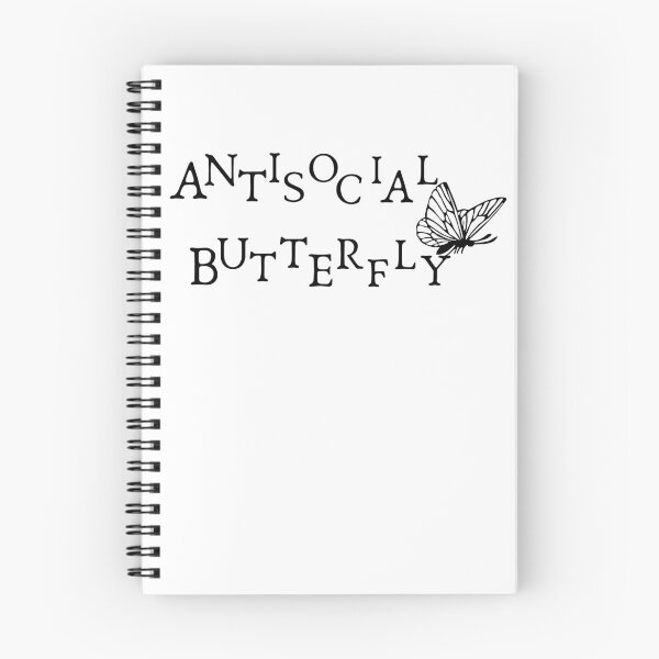 Item preview, Mariposa antisocial designed and sold by Saffarii.