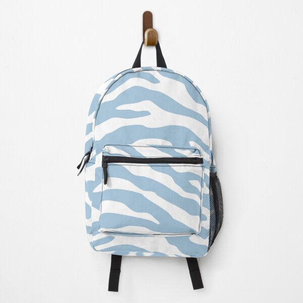 Item preview, Zebra Wild Animal Print 170 Light Blue designed and sold by tonymagnerart.
