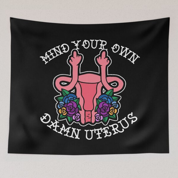 Item preview, Mind your own damn uterus!  designed and sold by ninthstreet.