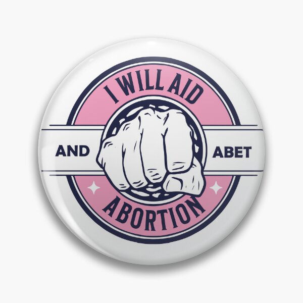 Item preview, I Will Aid And Abet Abortion designed and sold by SAFREN.