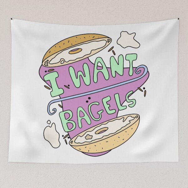 Item preview, I Want Bagels designed and sold by Cooper Lynn Designs.