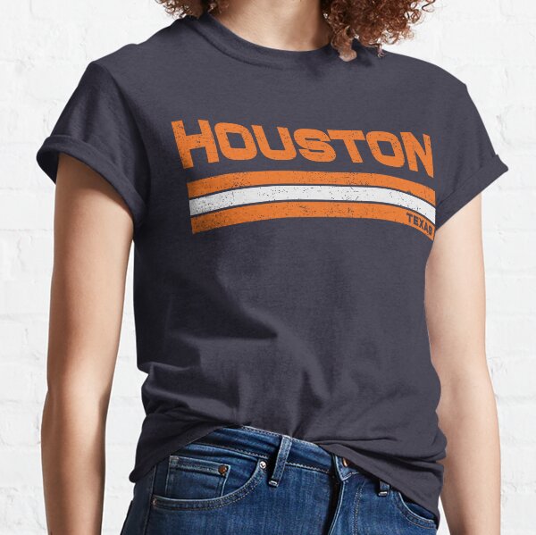 H-Town Red Blue Retro Rockets T-Shirt - Oilers Astros Vintage Houston – HTX  Merch