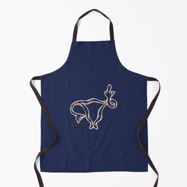 Item preview, Feminist message-Uterus giving the finger designed and sold by Sassenach616.