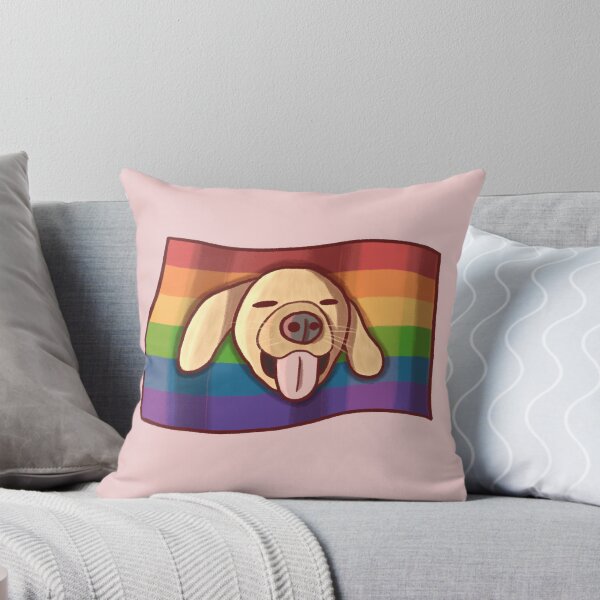Item preview, Pride Flag Dog designed and sold by Stupickeroonies.