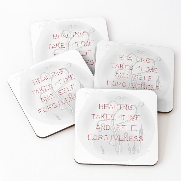 Item preview, Healing Takes Time And Self Forgiveness designed and sold by MutedCarbon.
