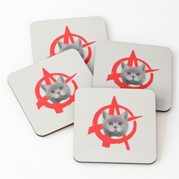 Item preview, Punk Rock Cat For Musical Heavy Metal Cat And Punk Cat As A Metal Band - Heavy Metal Cat designed and sold by Funwithmusic.