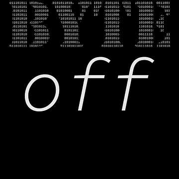 Artwork thumbnail, Byte Off Funny Programmer Computer Binary Code by e-mad ⭐⭐⭐⭐⭐