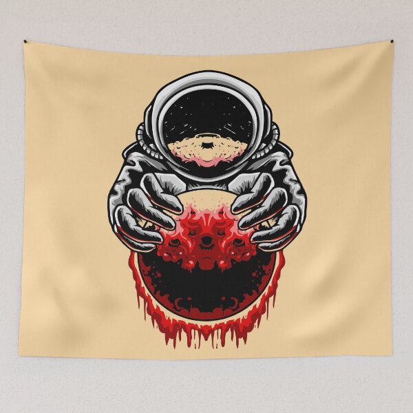 Item preview, Redmoon astronaut  designed and sold by jackiehere.