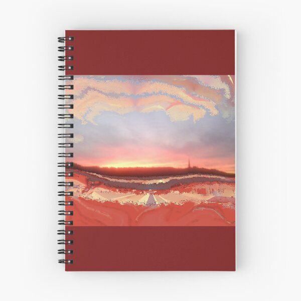 Item preview, Sunset Painted Photo designed and sold by Julia Woodman.