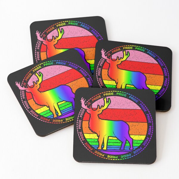 Item preview, Pride Deer Rainbow Funny designed and sold by soebekhi.