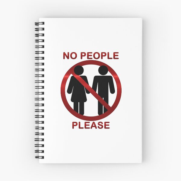 Item preview, No People, Please designed and sold by JadeRyder.
