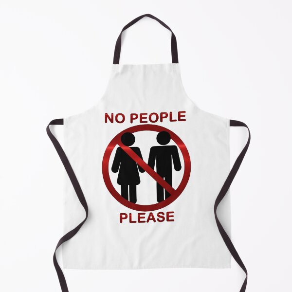 Item preview, No People, Please designed and sold by JadeRyder.