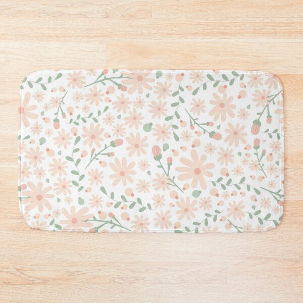 Item preview, Soft Pink Floral Pattern designed and sold by FonkyPenguin.