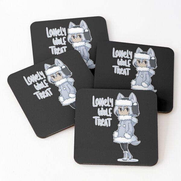 Item preview, Lonely Wolf Treat Fitted  designed and sold by kappekrentzo.