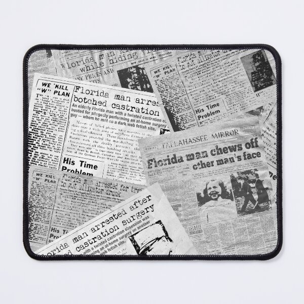 Item preview, Florida Man Headlines designed and sold by Mount-Molehill.