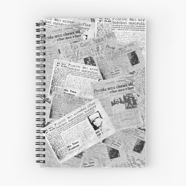 Item preview, Florida Man Headlines designed and sold by Mount-Molehill.