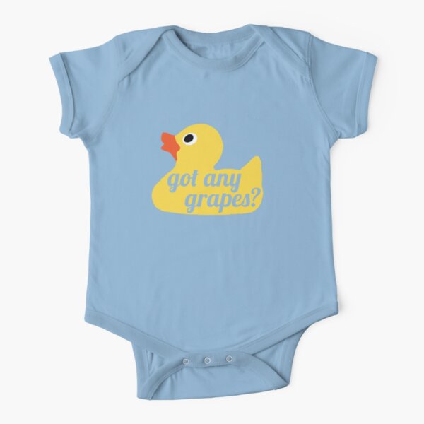 Got any grapes? Short Sleeve Baby One-Piece
