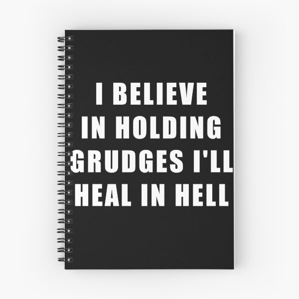 Item preview, I believe in holding grudges I'll heal in hell  designed and sold by Ssimo30.