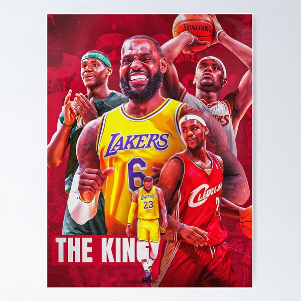 Artikel-Vorschau von LeBron James aller Zeiten Der King James, designt und verkauft von MichaelBK11.