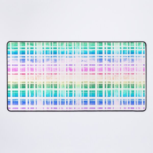 Item preview, Pastel Rainbow Watercolor Gingham  designed and sold by TigaTiga.