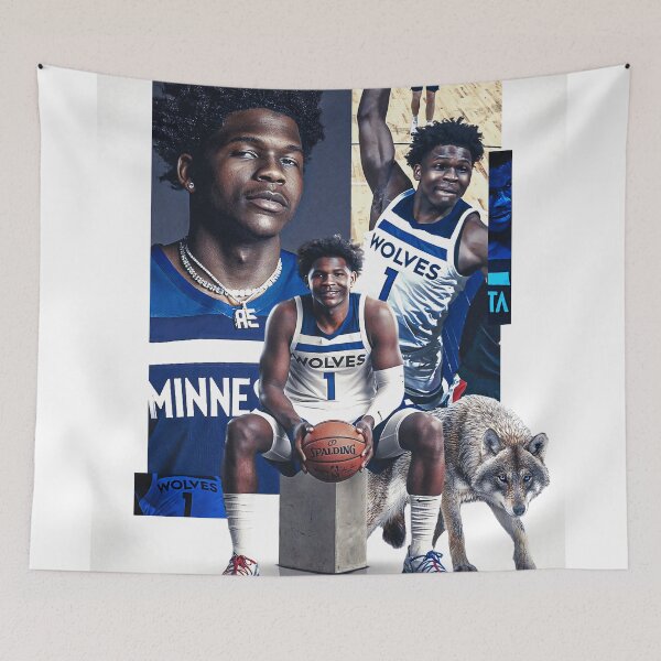 Item preview, Anthony Edwards 1 Basketball designed and sold by MichaelBK11.