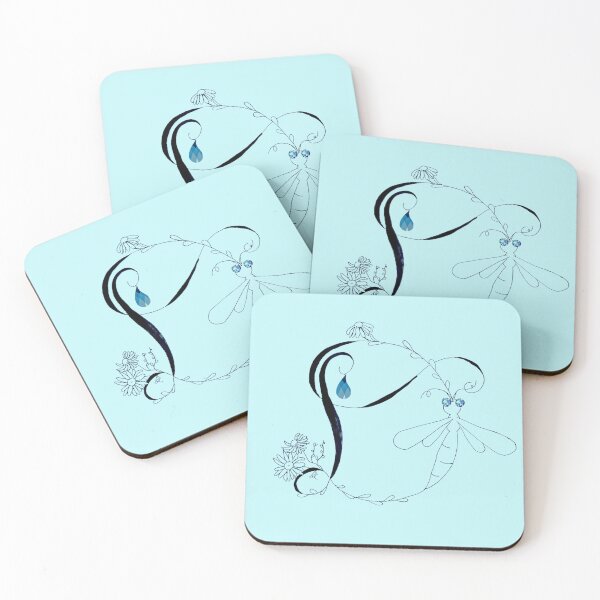 Item preview, D is for dragonfly, daisy, diamond and drop. designed and sold by LunaNoodleArt.