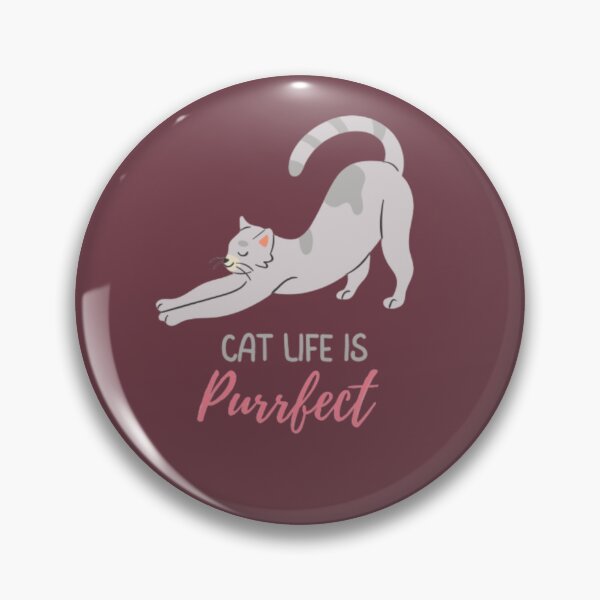 Item preview, Cat life is purrfect designed and sold by BloompodDesigns.