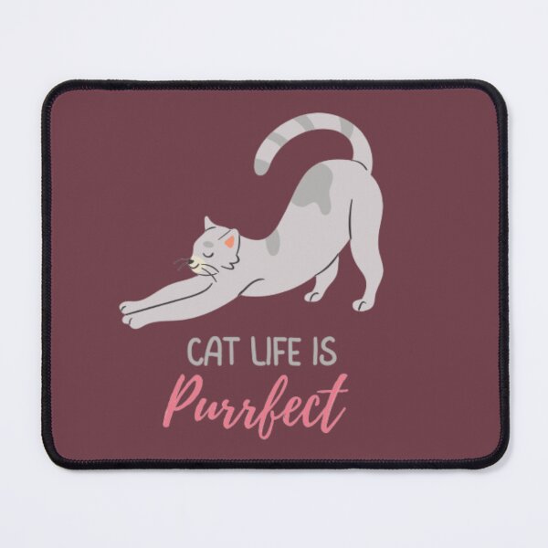 Item preview, Cat life is purrfect designed and sold by BloompodDesigns.