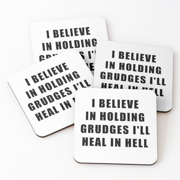 Item preview, I believe in holding grudges I'll heal in hell  designed and sold by Ssimo30.