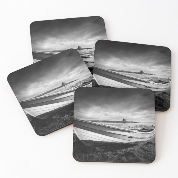 Item preview, Fishing Boat on the Holy Island of Lindisfarne designed and sold by heidipics.