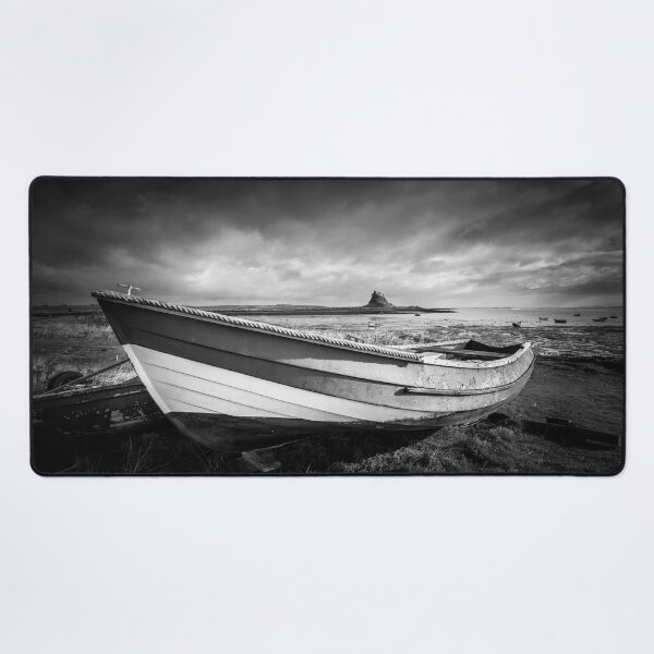 Item preview, Fishing Boat on the Holy Island of Lindisfarne designed and sold by heidipics.