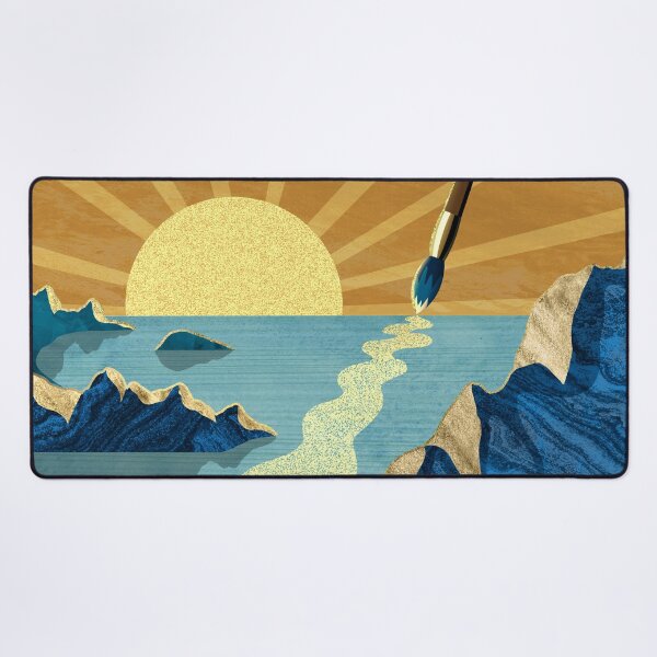 Item preview, Shimmery Sunrise Strokes designed and sold by TigaTiga.