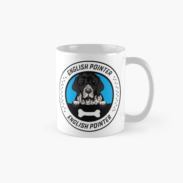 Aperçu de l'œuvre Badge de pointeur anglais furtivement créée et vendue par KrisSidDesigns.