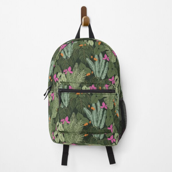 Item preview, Hand drawn bright pattern with tropical plants designed and sold by Fariza  Kartbayeva.