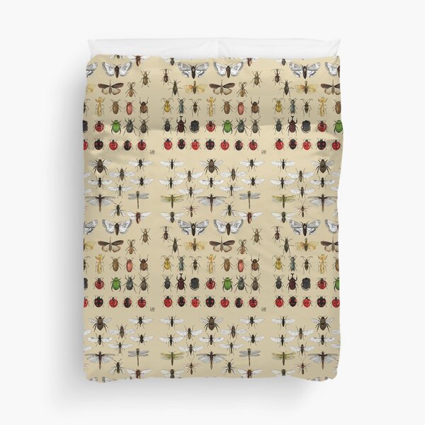 Entomology Insect studies collection Duvet Cover
