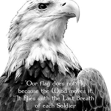 Artwork thumbnail, Eagle with Patriotic Quote by BBrightman