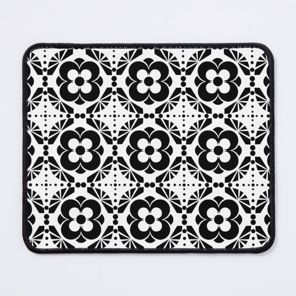 Item preview, Seamless Black Floral Pattern designed and sold by Sasas Design.