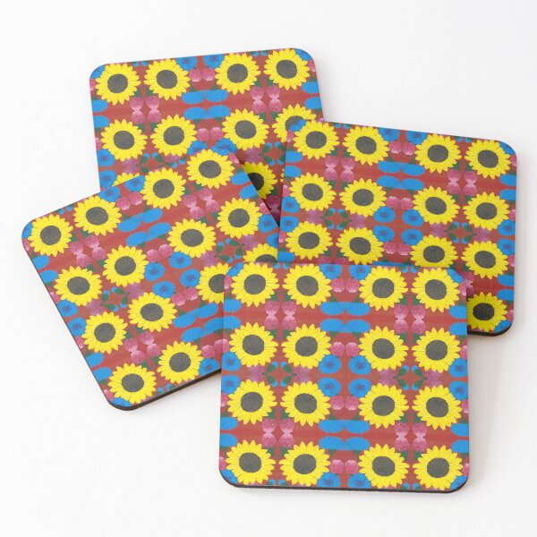 Item preview, Autumn Flower Pattern designed and sold by Janine-Brewster.