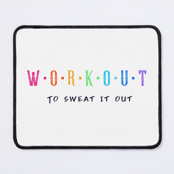Item preview, Workout to sweat it out designed and sold by UnstoppableShpy.