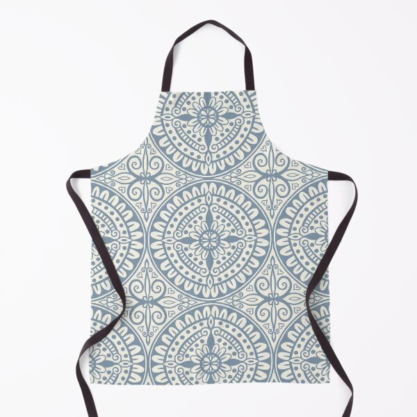 Item preview, Blue Moroccan Tile Pattern designed and sold by Julie Erin Designs.