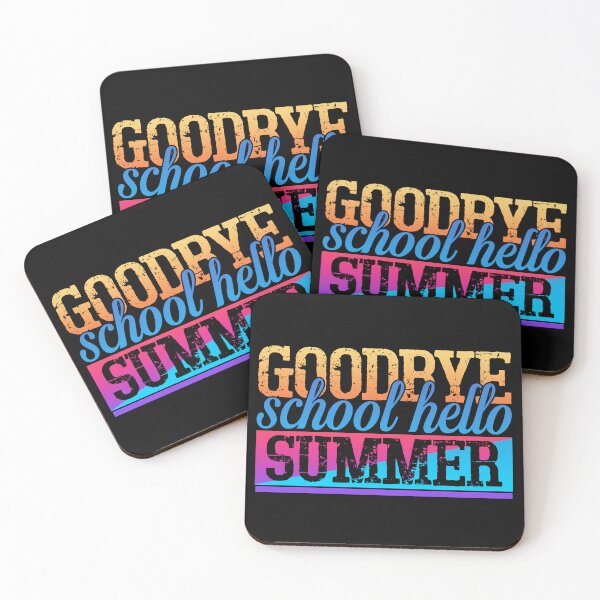 Item preview, GOODBYE SCHOOL HELLO SUMMER designed and sold by lukas69graphic.